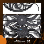 16" High Flow Fan for Universal Cooling System (3000CFM)