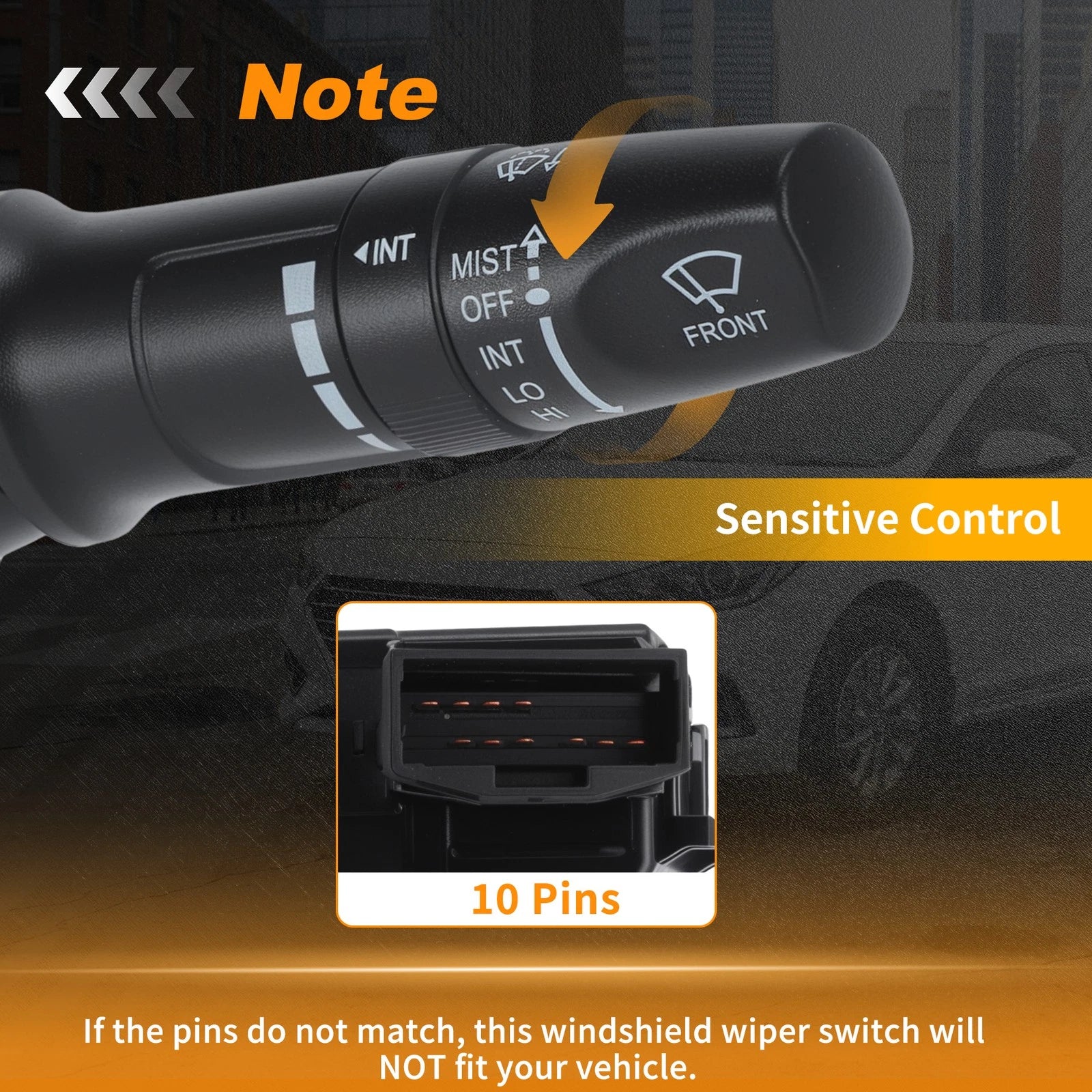 Wiper Switch for Hyundai Accent (2012–2017) 93420-1R200/4201R200