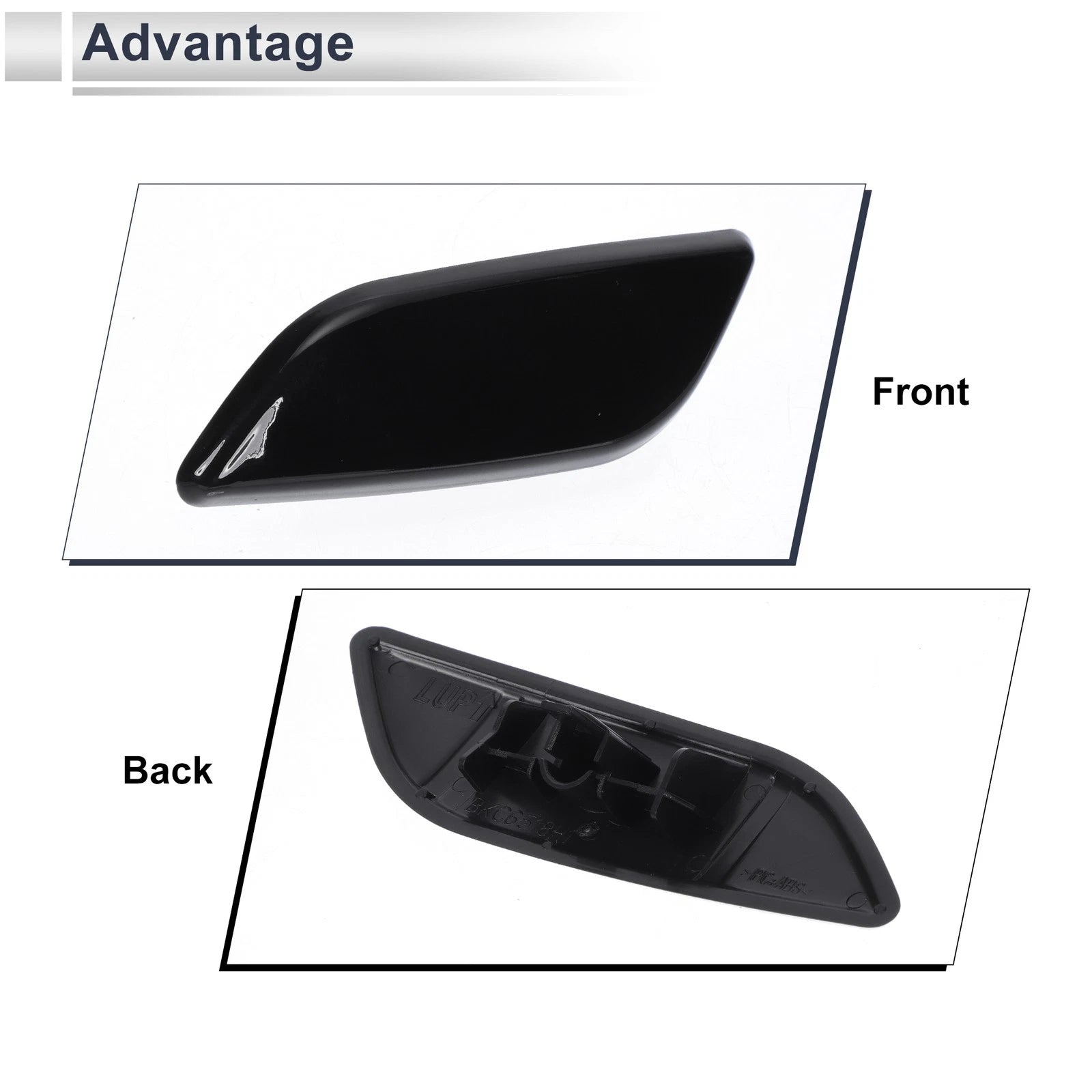 Front Left Headlight Washer Nozzle Cover Cap for Mazda 3 (2004–2009)