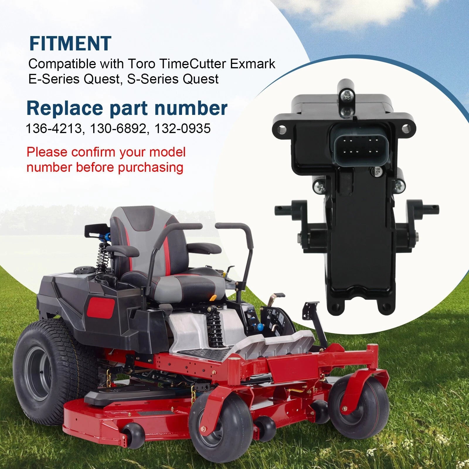 Brake Control for Toro TimeCutter Exmark Quest