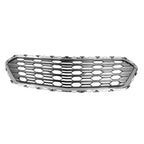 Replacement Black Chrome Plastic Front Center Grille for Toyota (2014–2018)