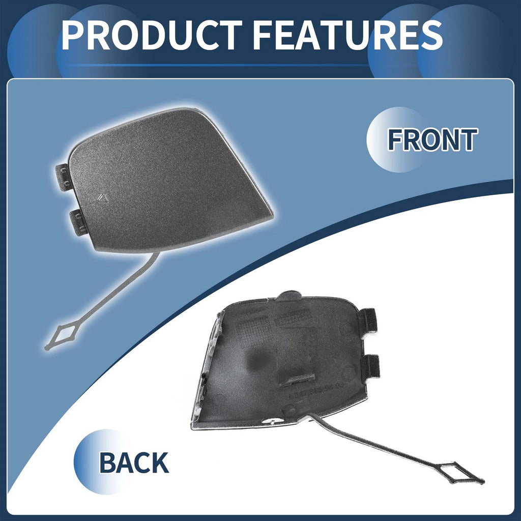 Front Bumper Tow Hook Cover for Mercedes-Benz W247 (No.A2478859403) Mountain Gray