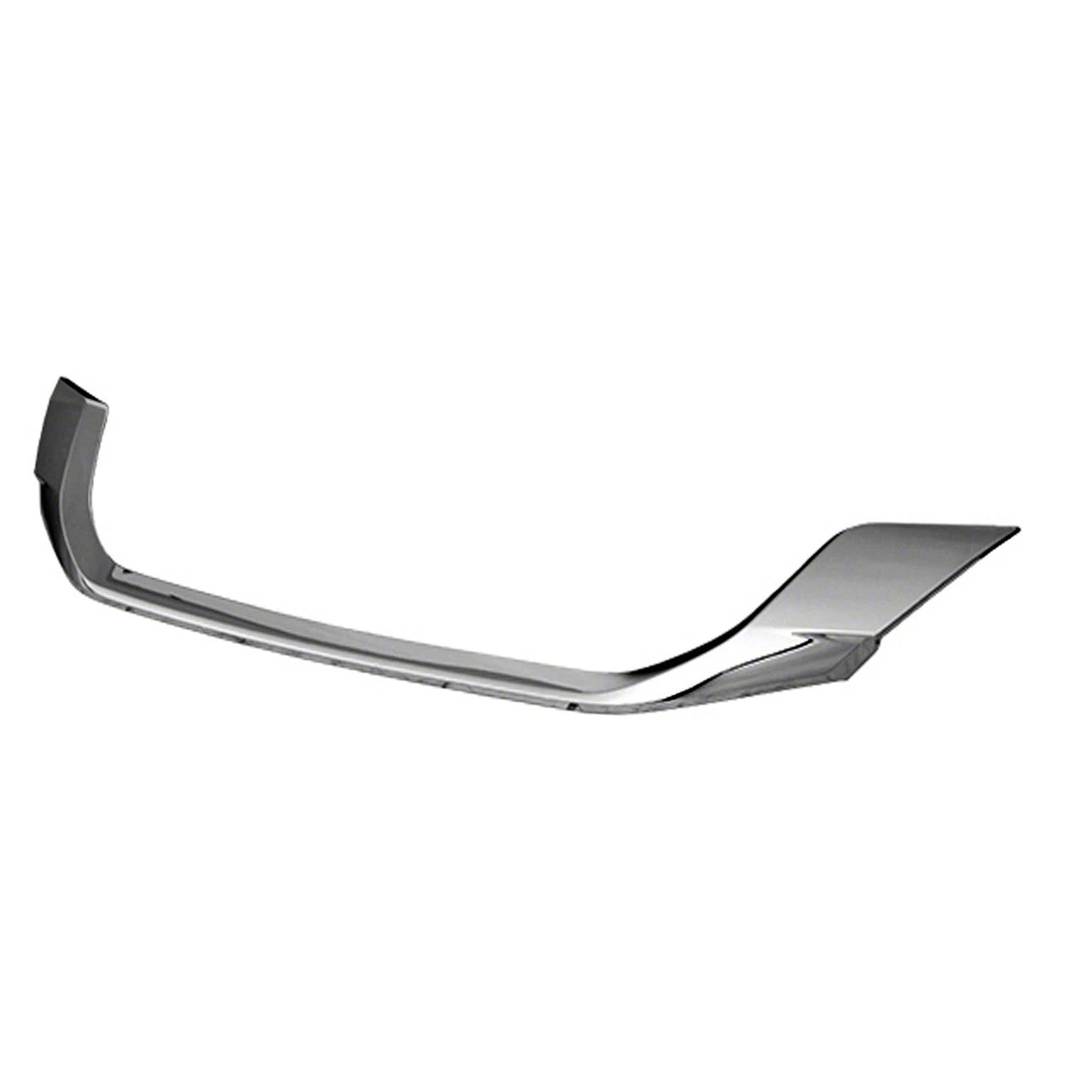 Replacement Chrome Plastic Lower Grille Molding for Jeep Wrangler JL (2018–2024)