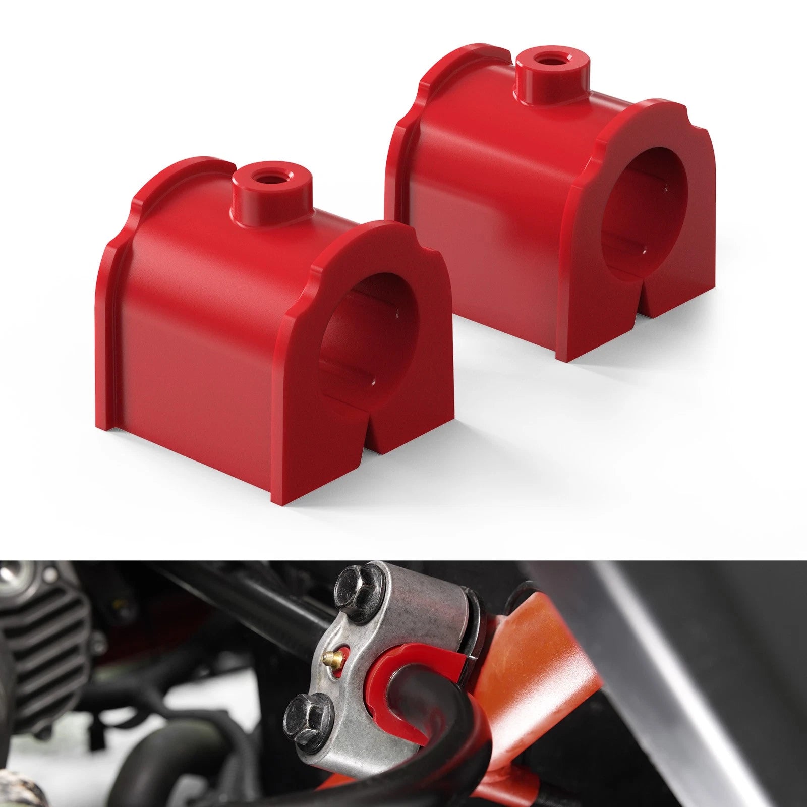 Rear Sway Bar Bushing Set for Can-Am Maverick X3 (2017–2024) 95A Polyurethane