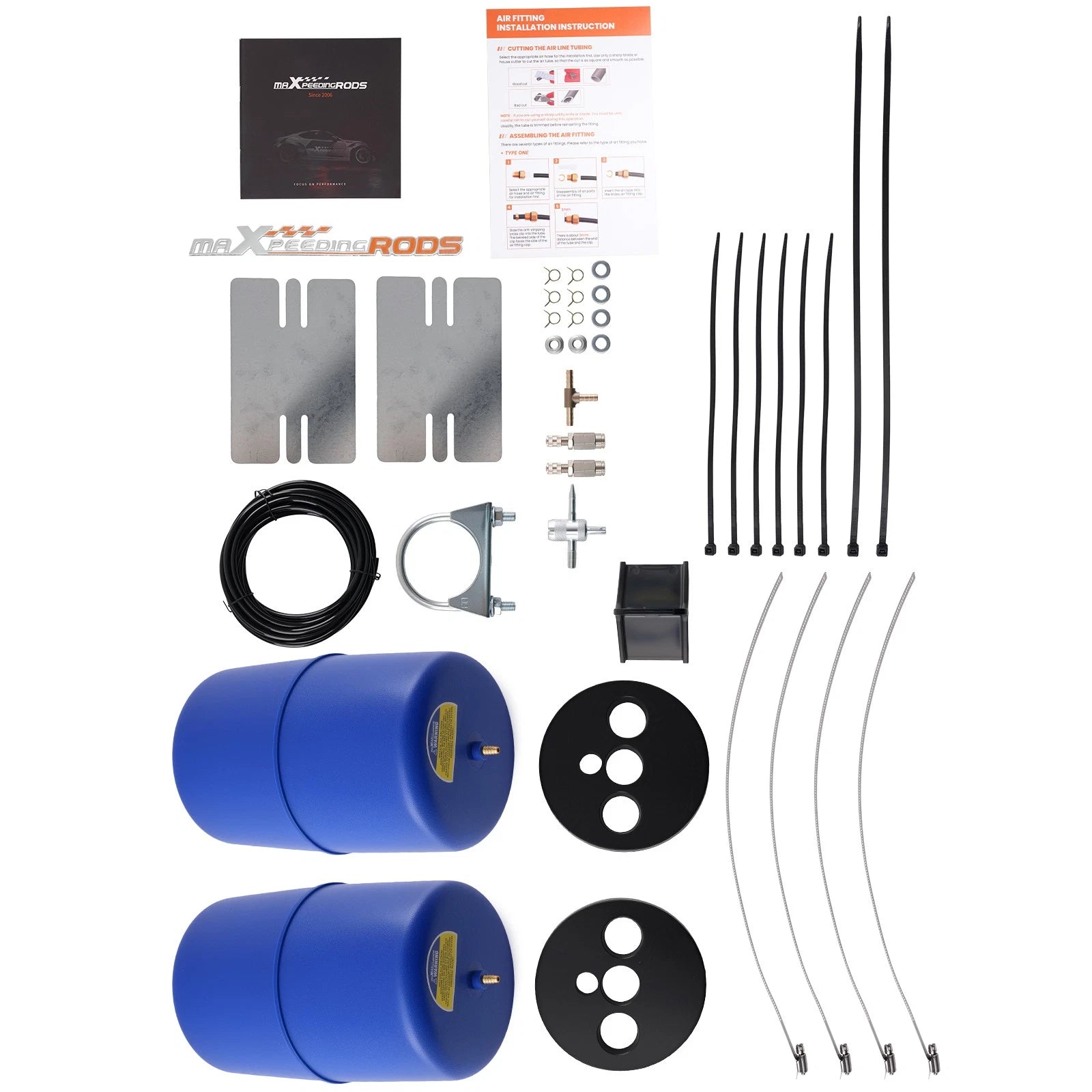Rear Air Spring Bags Kit for Buick Regal Estate Wagon (1982–1983)