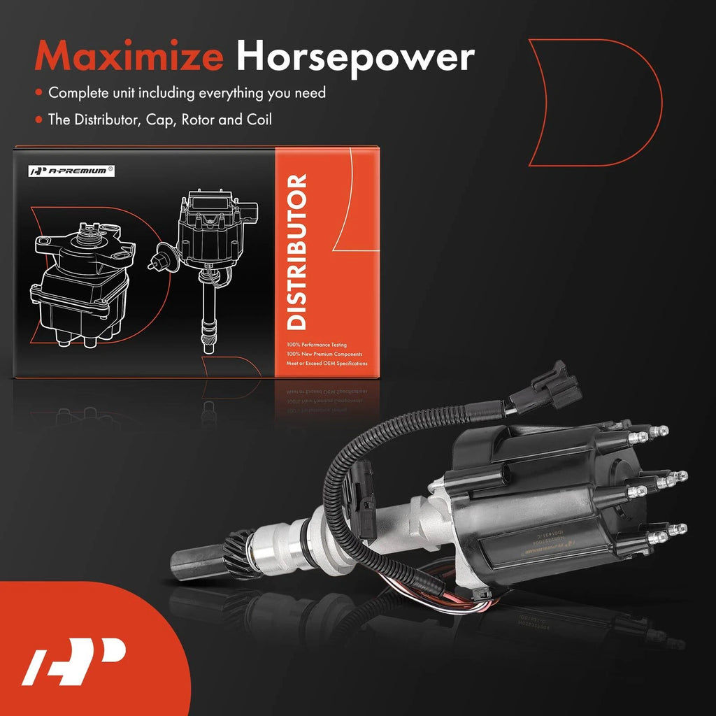 Ignition Distributor for Jeep Cherokee (1984–1986) Chevrolet Camaro (1983–1984)