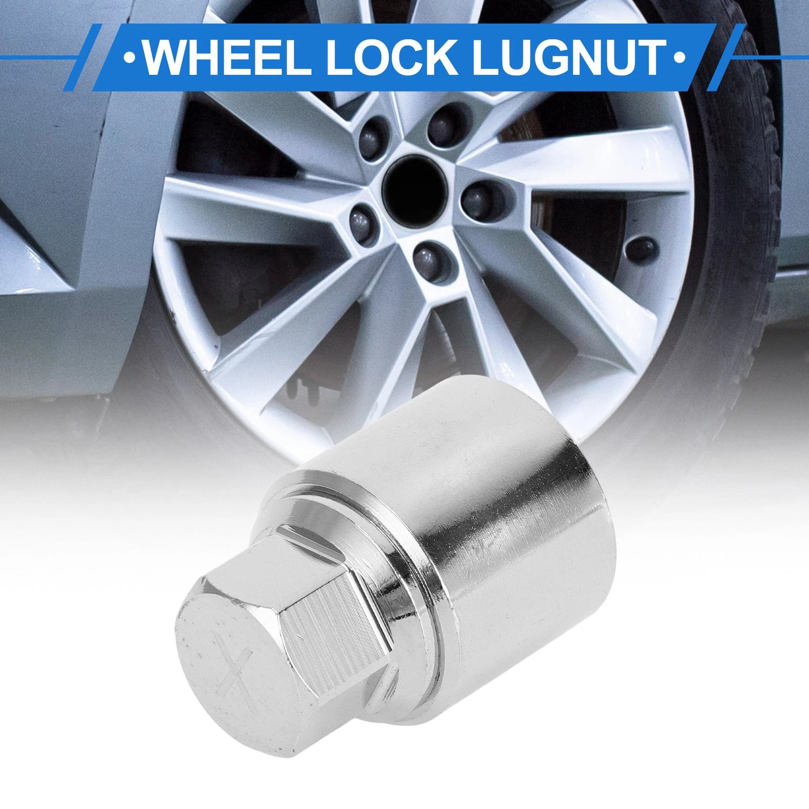 Type X Wheel Lock Lugnut Antitheft Key Socket for Skoda VW 