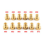 45-72 M5 Main Jet for Dellorto Carburetor SHA SHB UA UB PHBG VHB-CS VHBT-CS