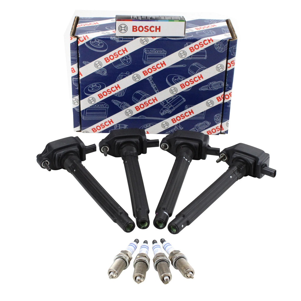 Set of 4 Ignition Coils & 4 Iridium Spark Plugs for 2.4L L4