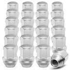 Chrome Factory Lug Nuts 7/8" Hex for Chrysler Dodge Jeep Ram (M14x1.5, 24)