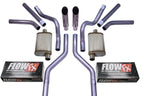 Dual Exhaust Kit for Chevy GMC C10 (1963–1972) - Flowmaster Flow FX Slash Clamp