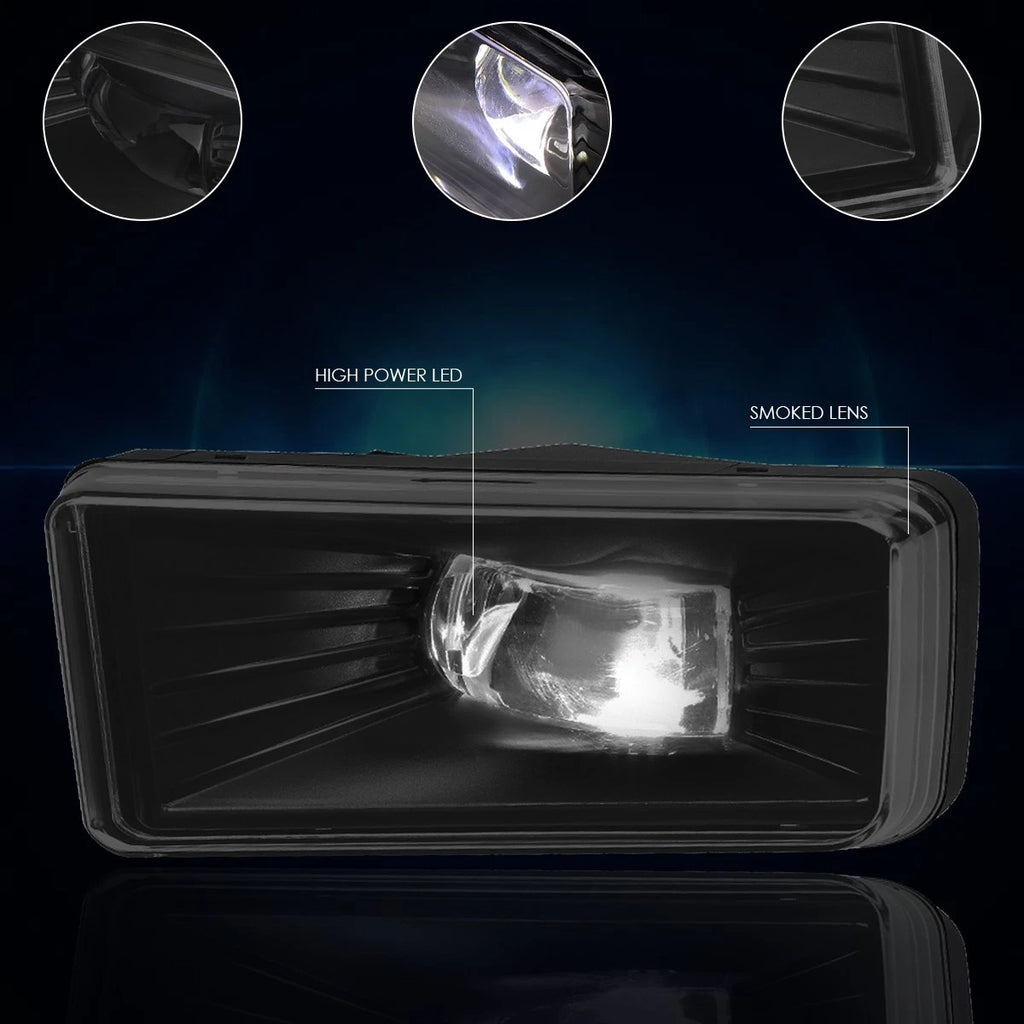 High-Power LED Fog Lights for Chevy Silverado 2500HD (2007–2014)