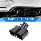 1 Pc Dual Exhaust Tip 2.4" Inlet for Toyota Raize (2020–2023) Black