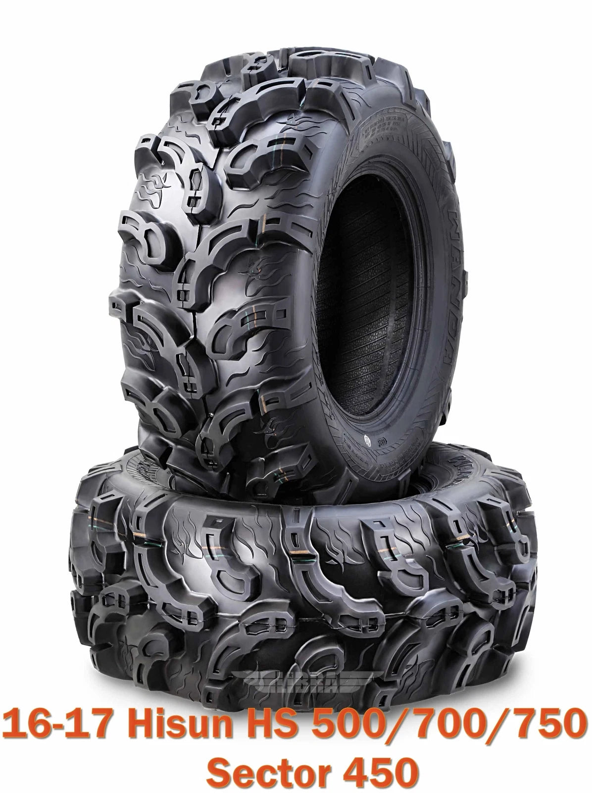 Set of 2 Front Tires 26x9-12 for Hisun HS 500/700/750 Sector 450 (2016–2017)