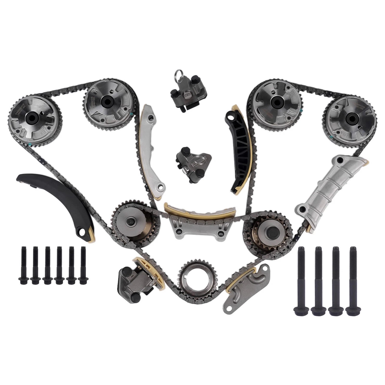 Engine Timing Chain Kit for Chevy Impala GMC Cadillac Pontiac G6 G8 (2006-2016)