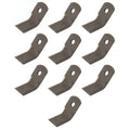 10X P60322 Shredder Blade for John Deere Flail Mower (112–120)