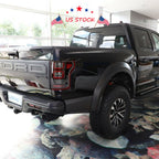 2X LED Tail Lights for Ford F150 (2015–2020) Clear Rear Lamps Assembly