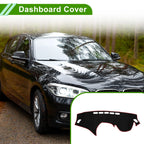 Dashboard Cover Mat for BMW 1 Series F20 (2012–2017) Black Red