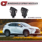Windshield Washer Nozzle 2 x for Dodge Charger, Chrysler 300 (2006-2010)