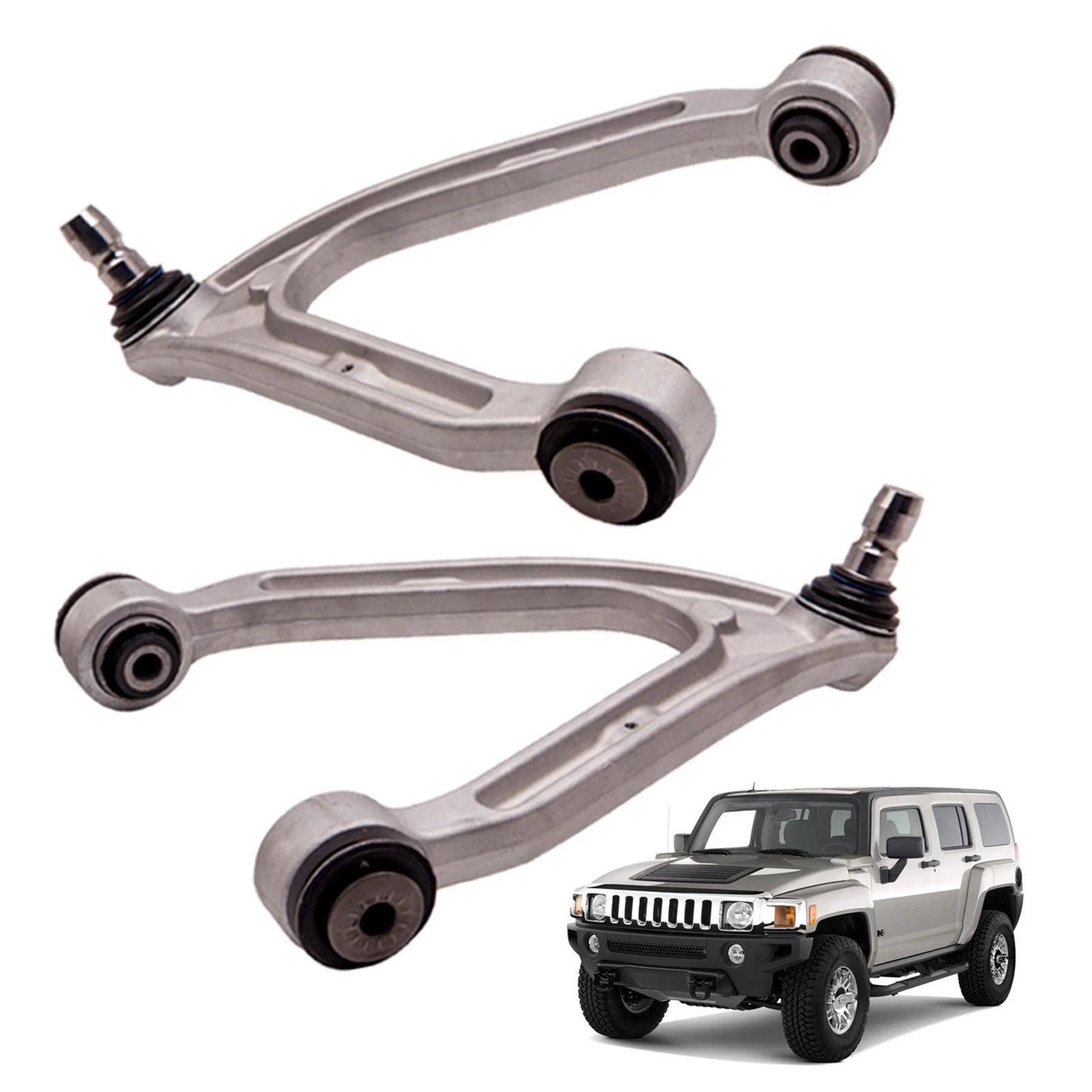 Front Upper Control Arms with Ball Joint for Hummer H3 H3T (2006–2010)