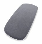 Console Lid Armrest Cover for Chevrolet Malibu (2016–2020) Gray Fleece
