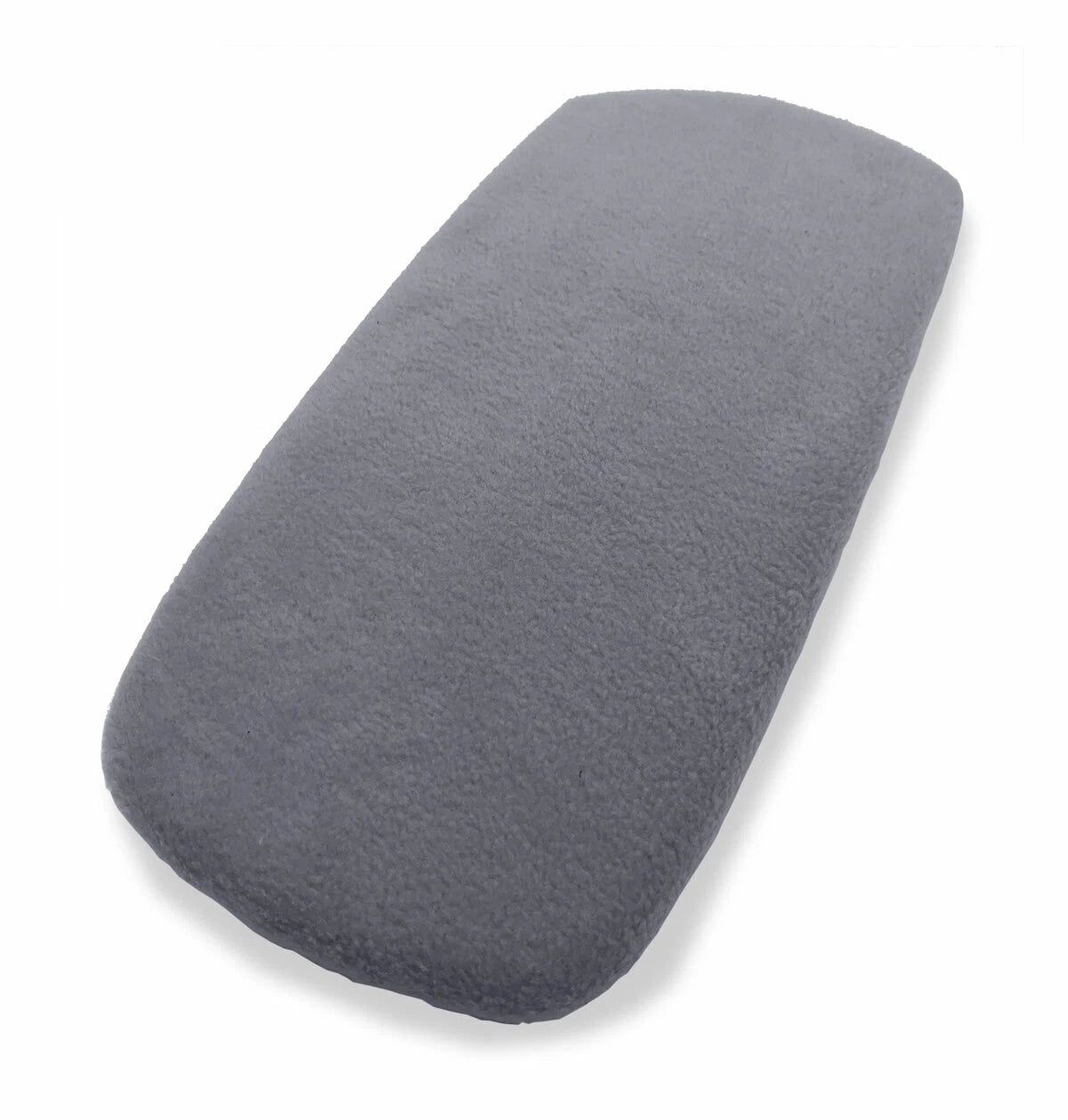 Console Lid Armrest Cover for Chevrolet Malibu (2016–2020) Gray Fleece