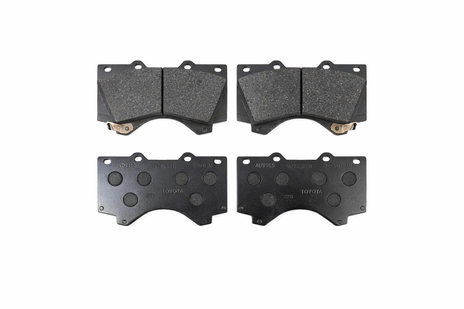 Set of 4 Genuine OEM Front Disc Brake Pads for Lexus LX570 (2008–2019) 0446560280