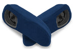 Fleece Seat Armrest Cover Protector for Chevrolet Astro (1985–1994) Blue