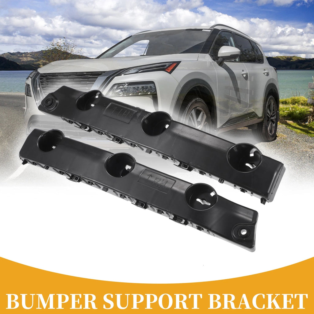 Set of 2 Front Bumper Support Brackets for Nissan Rogue (2014–2020)