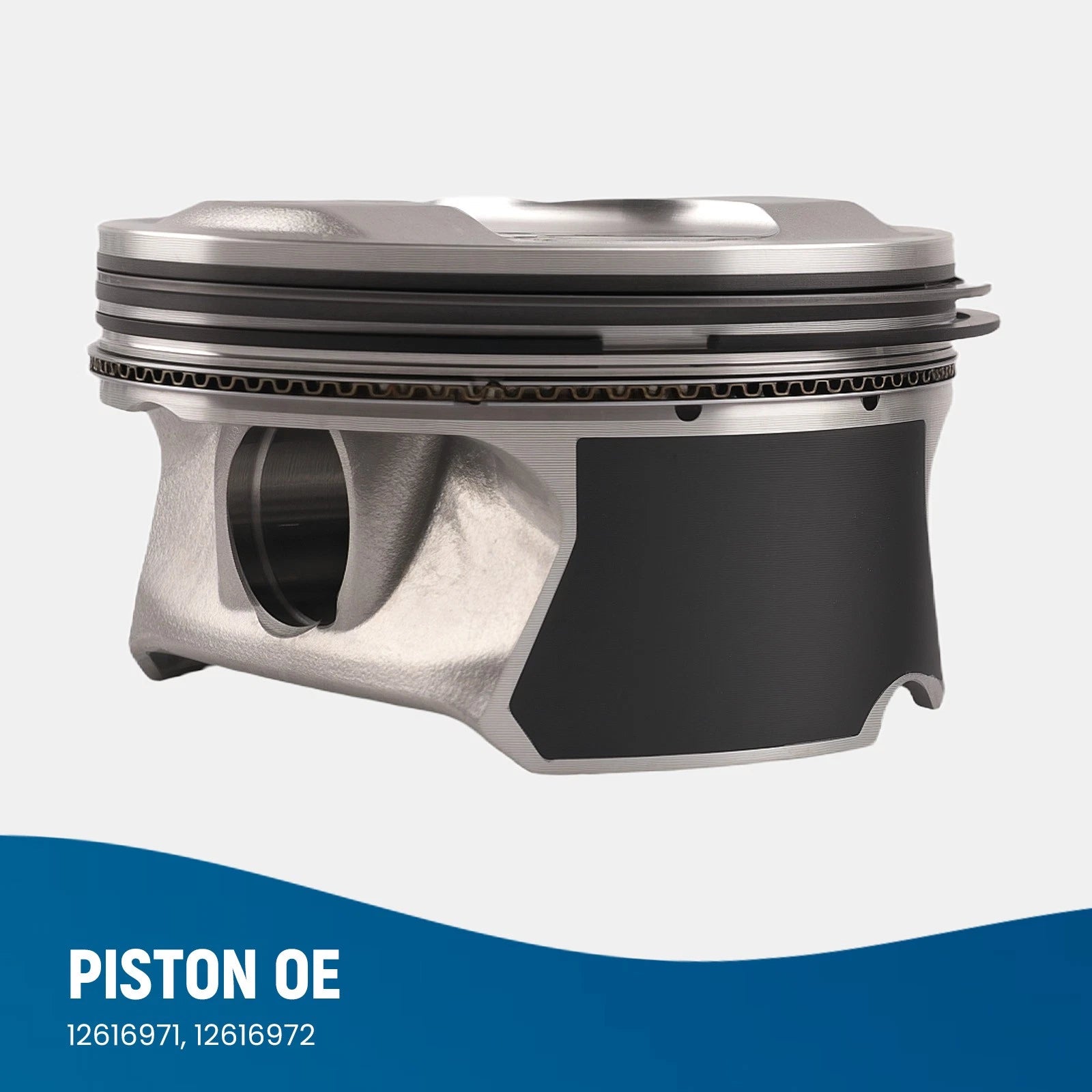 6PCS Engine Piston Kit for Saturn Outlook, Chevy Camaro 3.6L (2009–2011) 12616972