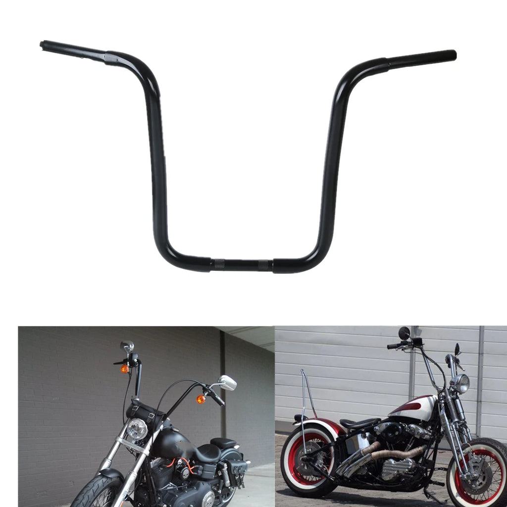 1-1/4" 18" Rise Ape Handlebar for Harley FLST FXST Sportster XL 883 1200 (2004–2023)