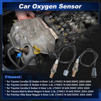 Set of 2 Upstream & Downstream Oxygen Sensors for Toyota Corolla (2003–2004)