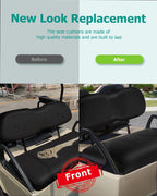 2X Front Seat Cushions for Club Car DS Golf Cart