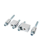 1 1/4" Floorboard Extenders Spacer Chrome for Harley Road Glide FLTR (UK)