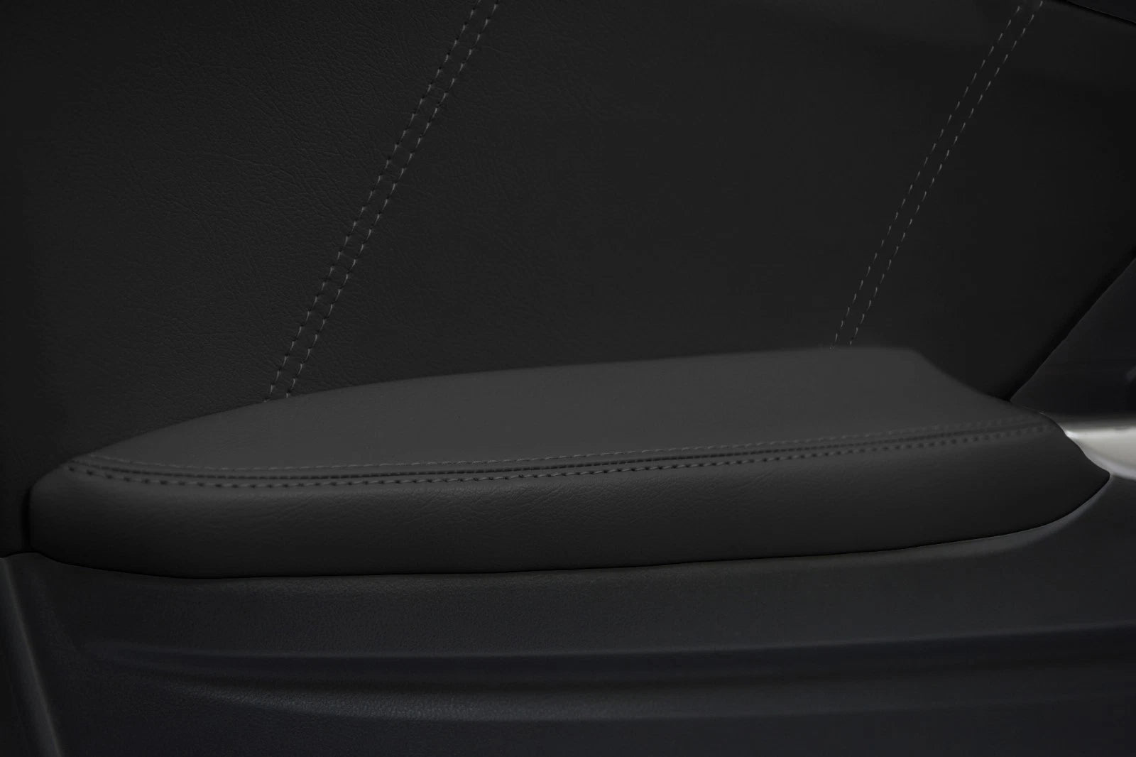 Synthetic Leather Door Panel for Honda Civic Coupe (2012–2015) Black Stitch