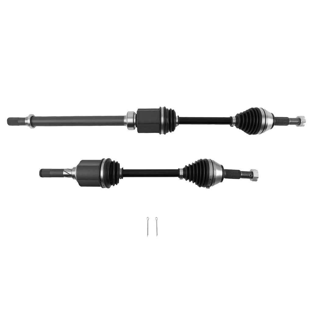 Pair CV Axle Assembly for Nissan Rogue (2014–2015) L4 2.5L AWD