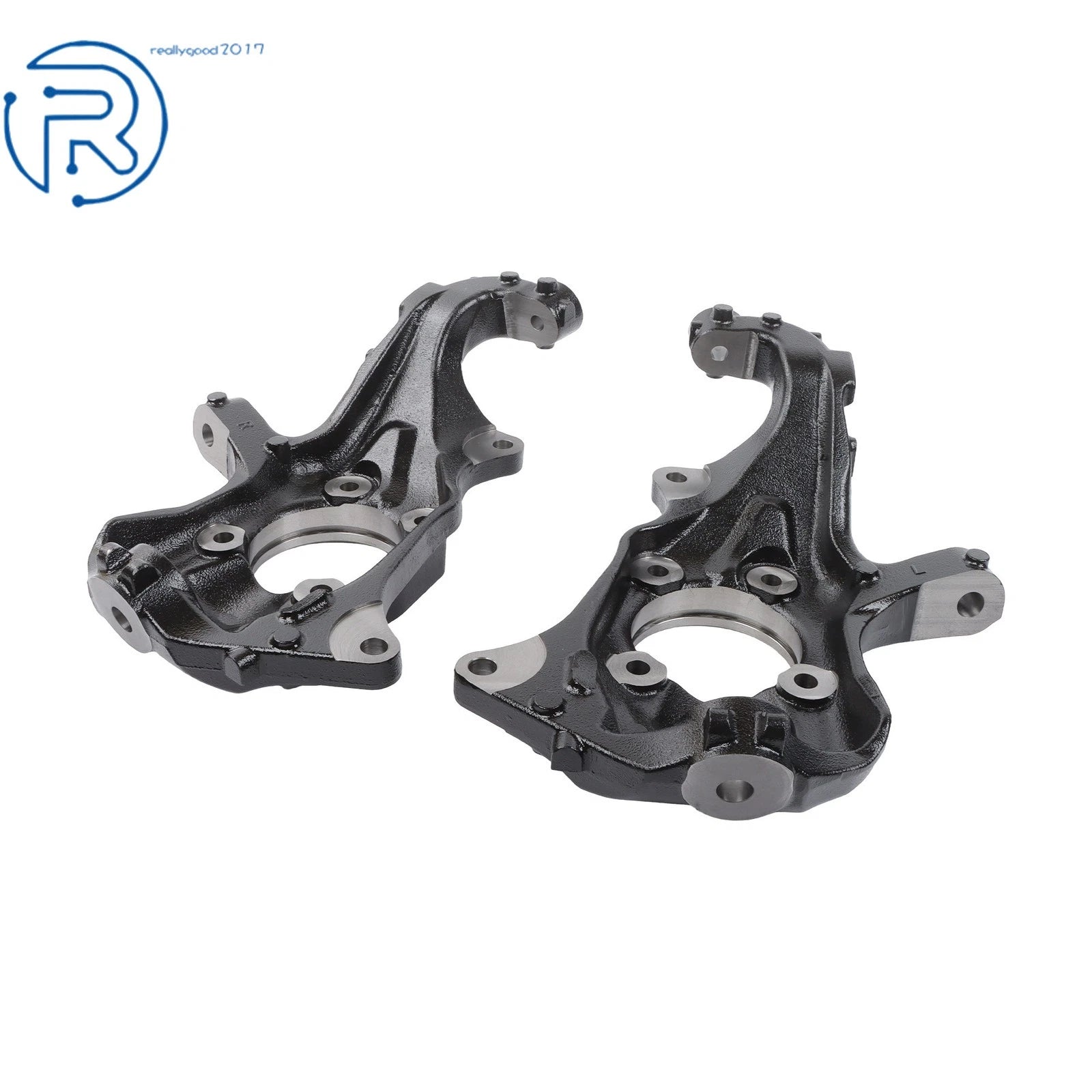 Set of 2 Front Spindle Knuckles for Chevrolet Silverado GMC Sierra (2011-2019)