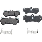Set of 4 NAO Brake Pads for Audi Q7 (2007–2015)
