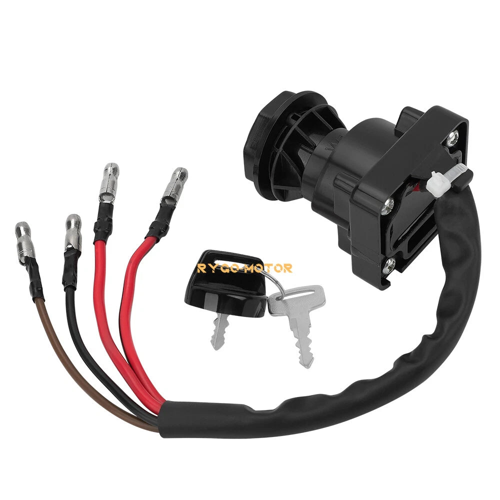 Ignition Key Switch for Polaris Trail Boss 250, Scrambler 250, Cyclone 250X (1985–1988)