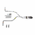 Dual Exhaust 2.5" Pipe Stainless Muffler SW Tip Side Exit for Dakota (1997–2005)
