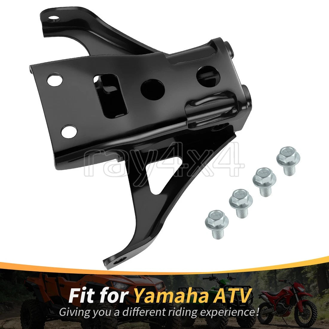 2" ATV Hitch Receiver B16-F85H0-V0-00 for Yamaha Grizzly 700 Kodiak 450 (2007–2023)