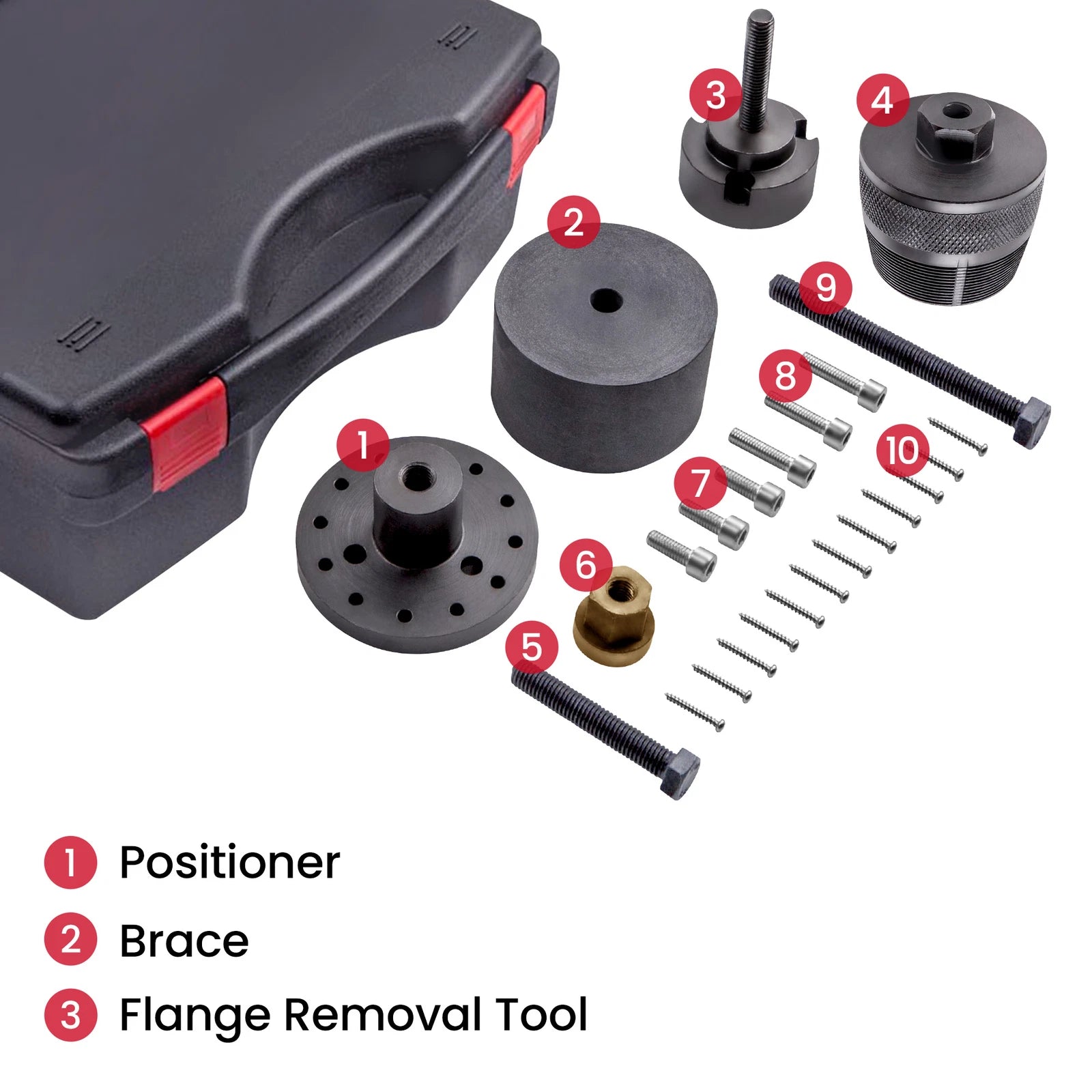 Crankshaft Oil Seal Removal Tool Kit for BMW N52 N54 (2006–2016)