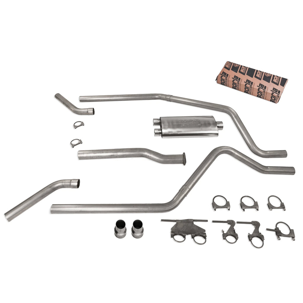 3" Dual Exhaust Kit for Dodge Ram 1500 (2019–2025) Borla Pro SS Corner E