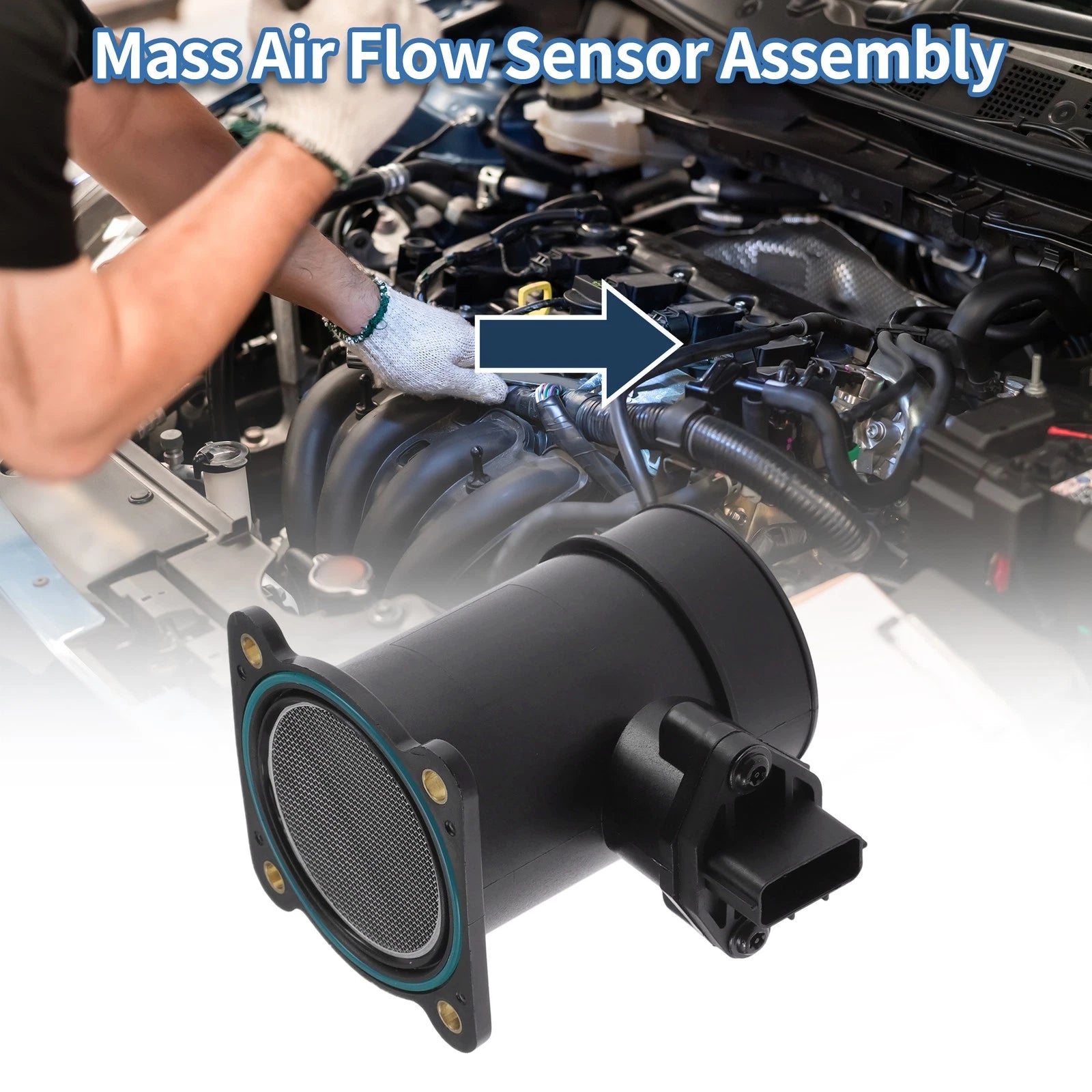 Mass Air Flow Sensor Assembly No. 22680-5U400 for Nissan Primera (2000–2004)
