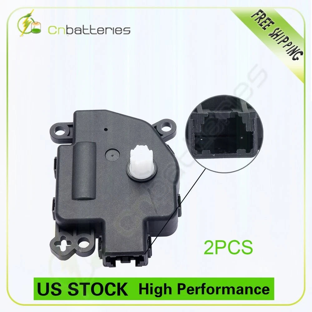 2X HVAC Heater Air Blend Door Actuator for Jeep Grand Cherokee (2011–2013) 604-045
