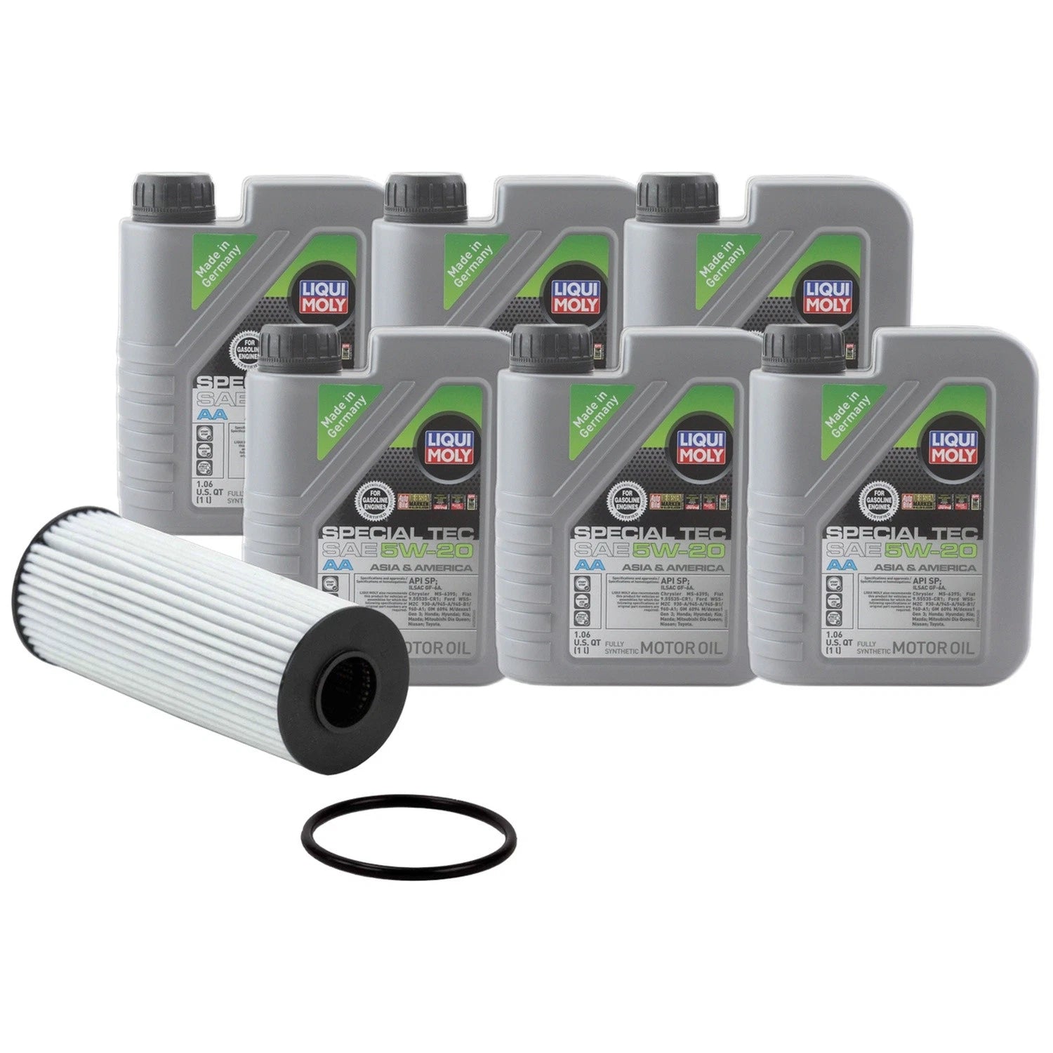 6L Liqui Moly Special Tec AA 5W20 Engine Oil Change Kit for Town & Country (2008–2016)