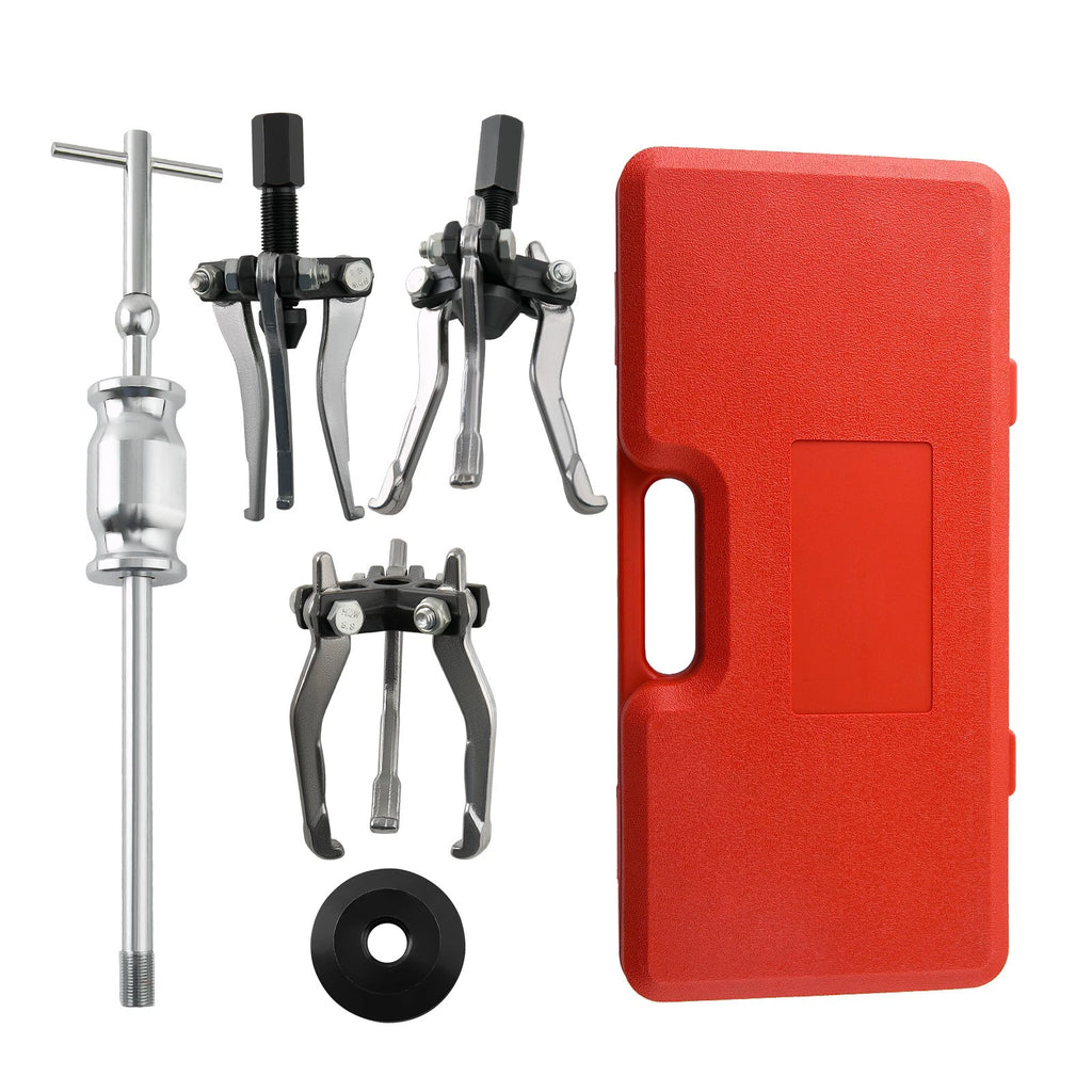 3 Jaw Gear Bearing Slide Hammer Puller Set for Universal Use