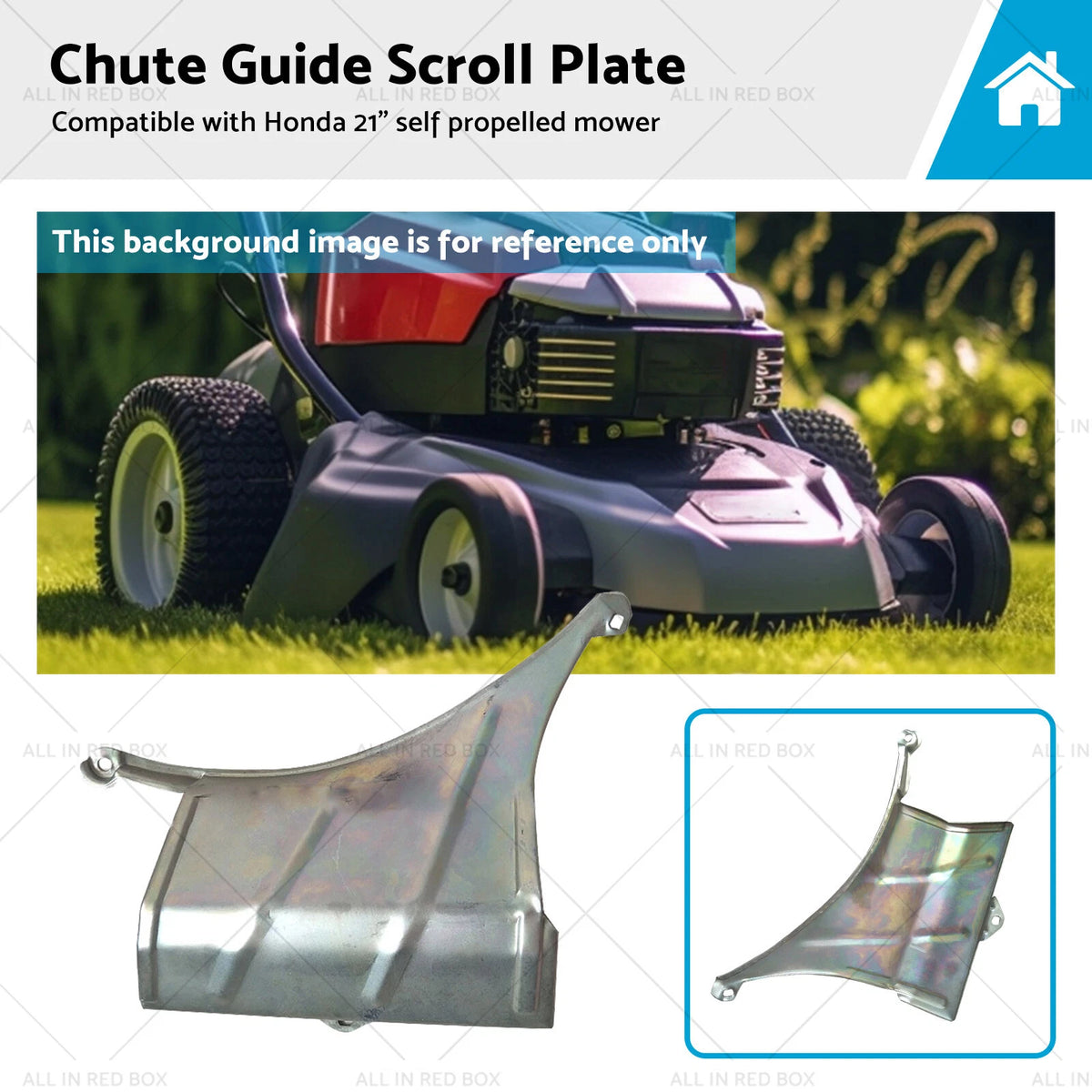 Chute Guide Scroll Plate for Honda DMC 21" Lawn Mower