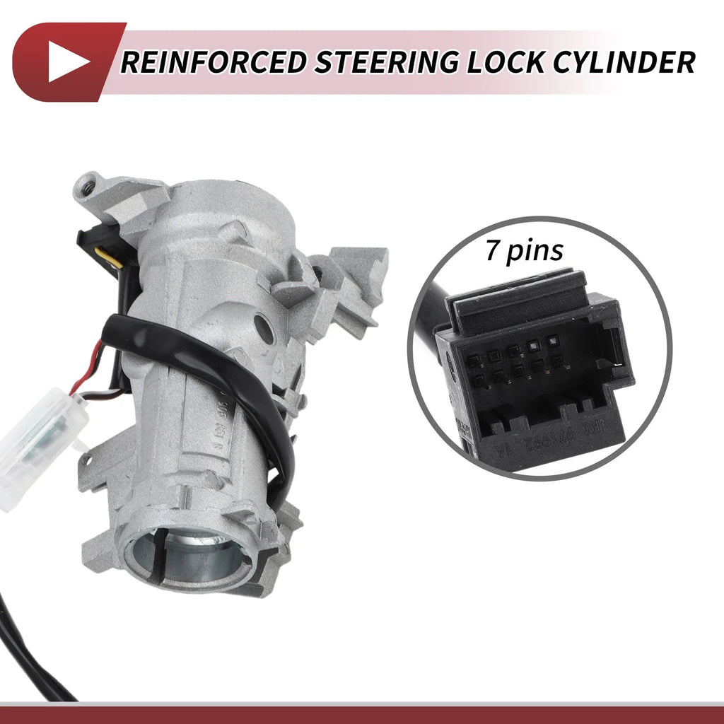 Ignition Lock Cylinder Assembly for Volkswagen Beetle (2012–2019) No. 5C6905841