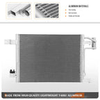 A/C Condenser for Jeep Wrangler (2007–2011) OE Style Aluminum Core